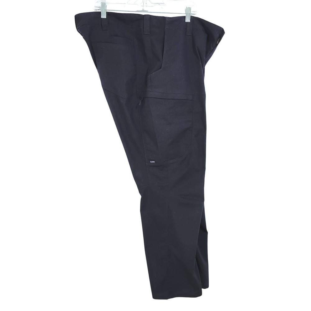 5.11 Tactical Apex Pants Mens 43x32 Dark Navy Cargo Work Trousers 74434 - Picture 3 of 9